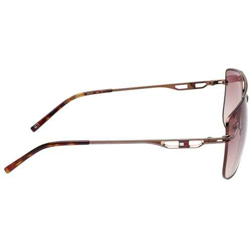 Tommy Hilfiger|Brown Full-rim Frame Square Sunglasses|100% UV Protected (Uv 400) Brown Gradient Faded Lens|Men's | Large | TH 2612 C3 BRGDBR 59 S SaumyasStore