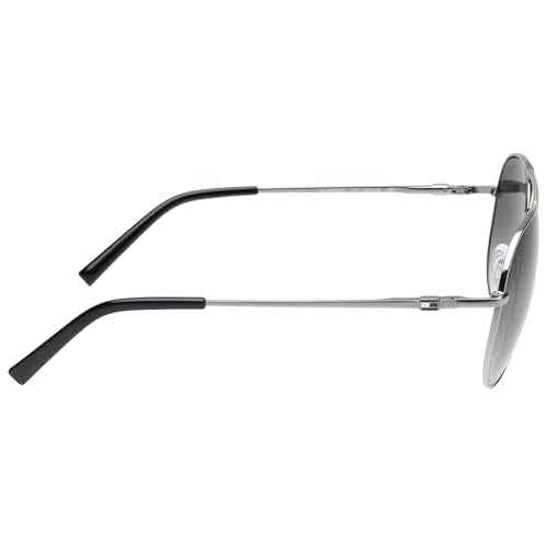 Tommy Hilfiger|Grey Full-rim Frame Aviator Sunglasses|100% UV Protected (Uv 400) Grey Gradient Faded Lens|Men's|Large|TH MIGUEL C5 58 S SaumyasStore
