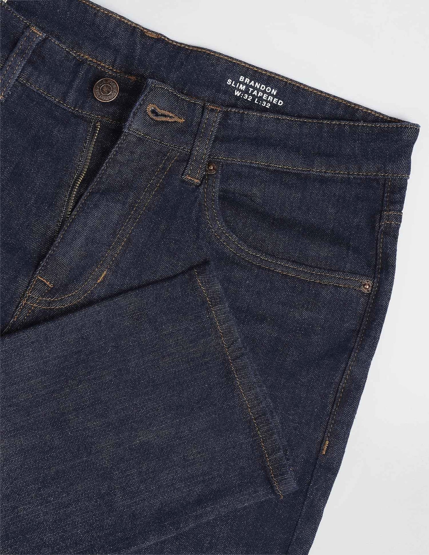 U.S. POLO ASSN. Men's Slim Jeans (UDJENO1281 Blue SaumyasStore