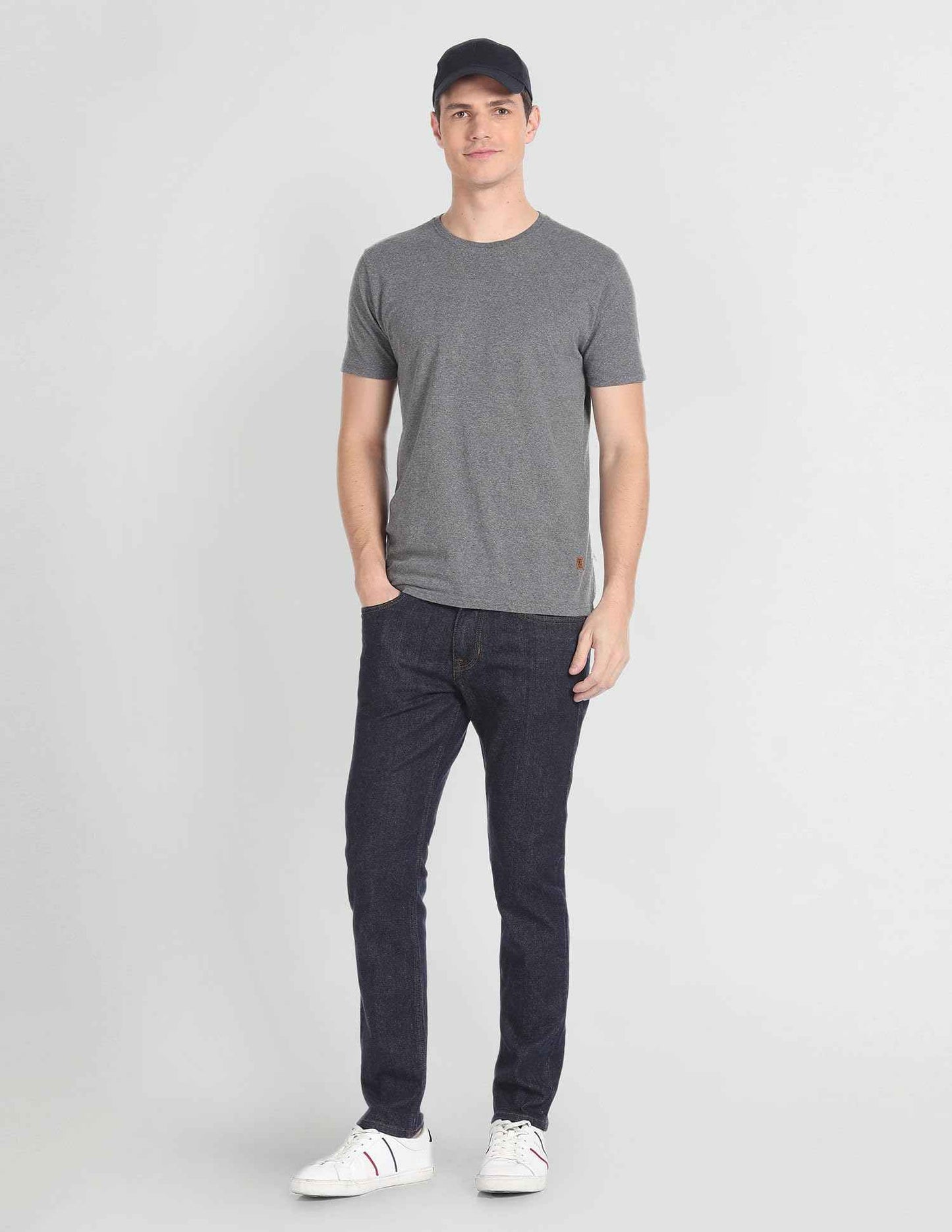 U.S. POLO ASSN. Men's Slim Jeans (UDJENO1281 Blue SaumyasStore