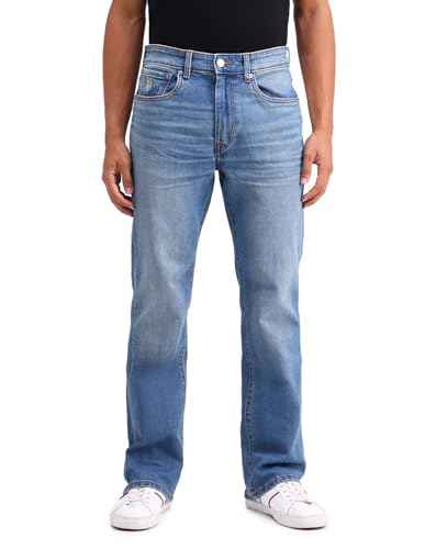 U.S. Polo Assn. Denim Co. Men's Regular Jeans (UDJEN1437_Blue SaumyasStore