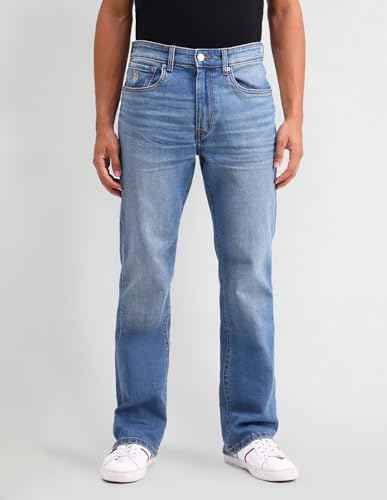 U.S. Polo Assn. Denim Co. Men's Regular Jeans (UDJEN1437_Blue SaumyasStore