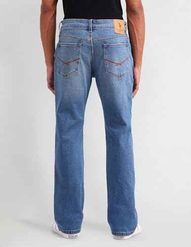 U.S. Polo Assn. Denim Co. Men's Regular Jeans (UDJEN1437_Blue SaumyasStore