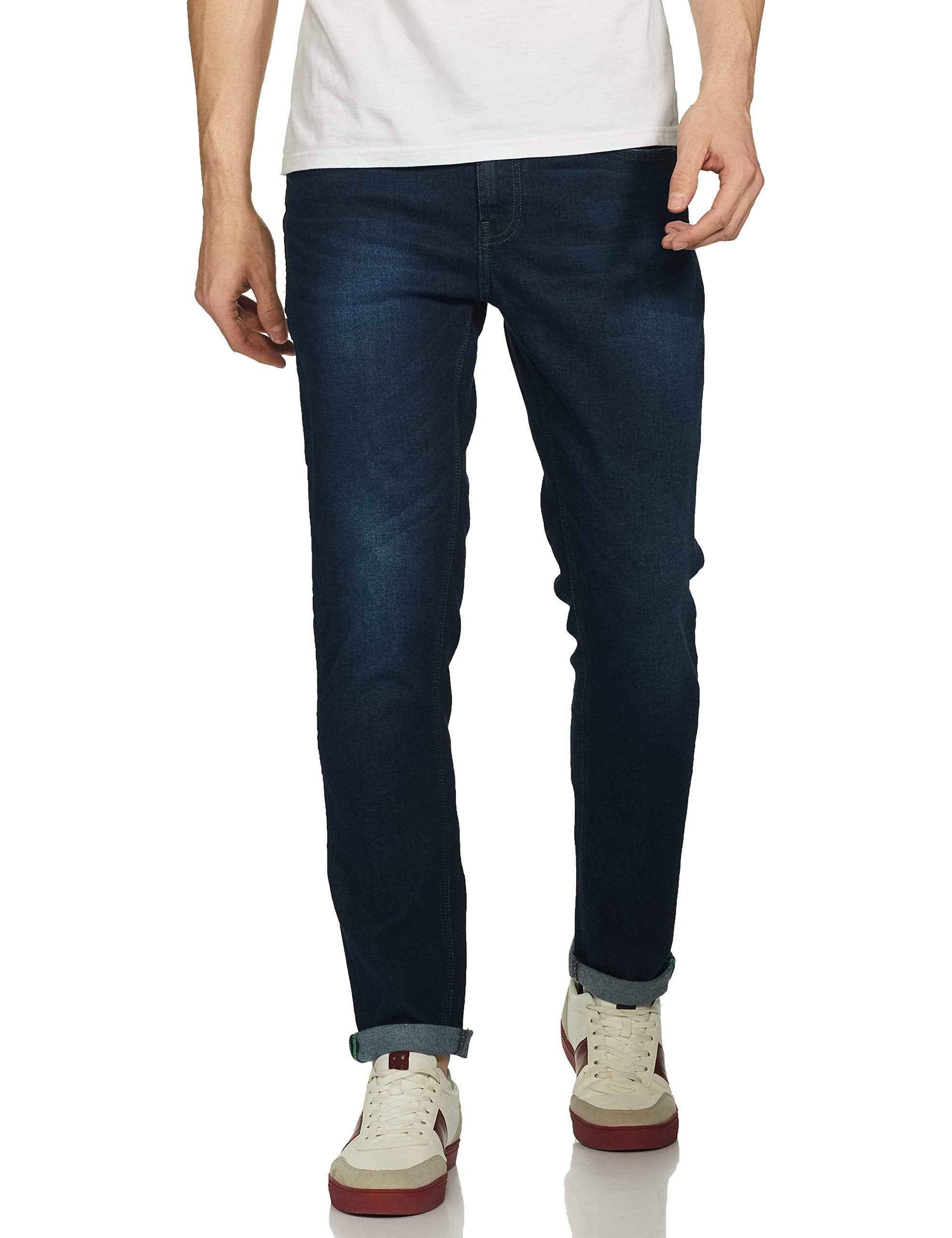 UNITED COLORS OF BENETTON Men's Slim Jeans (4LRNS9011I_901_30_Blue SaumyasStore