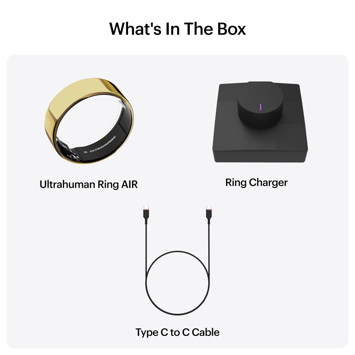 Ultrahuman Ring AIR-Smart Ring Activity Tracker, Size First with Ultrahuman Sizing Kit,Sleep Tracker,Smart Ring for Men/Women,Fitness Tracker (Bionic Gold, 13) SaumyasStore