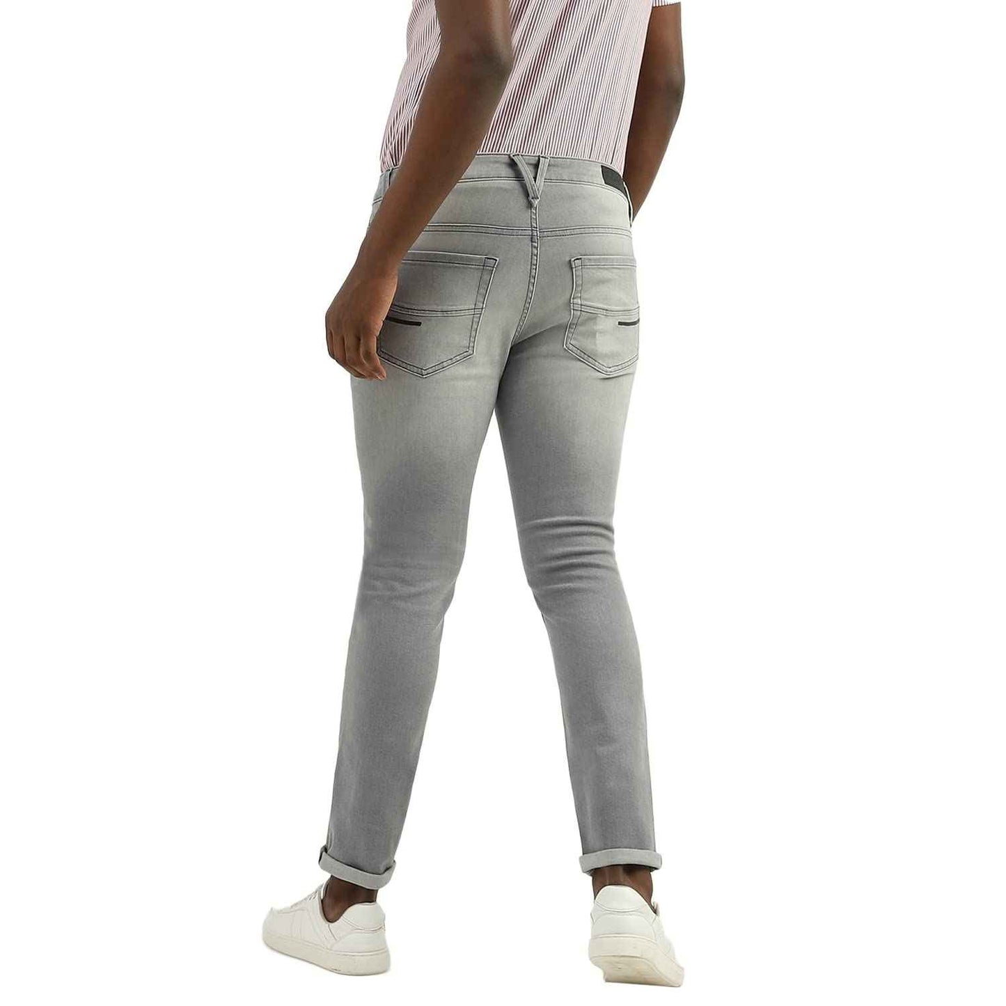 United Colors of Benetton Men's Skinny Jeans (23P4L23R3070I901_Grey SaumyasStore
