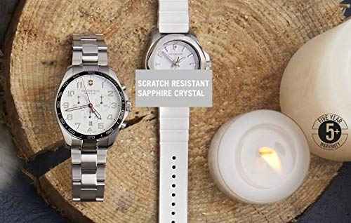 Victorinox FieldForce Chrono Analog White Dial 42mm Men's Watch SaumyasStore