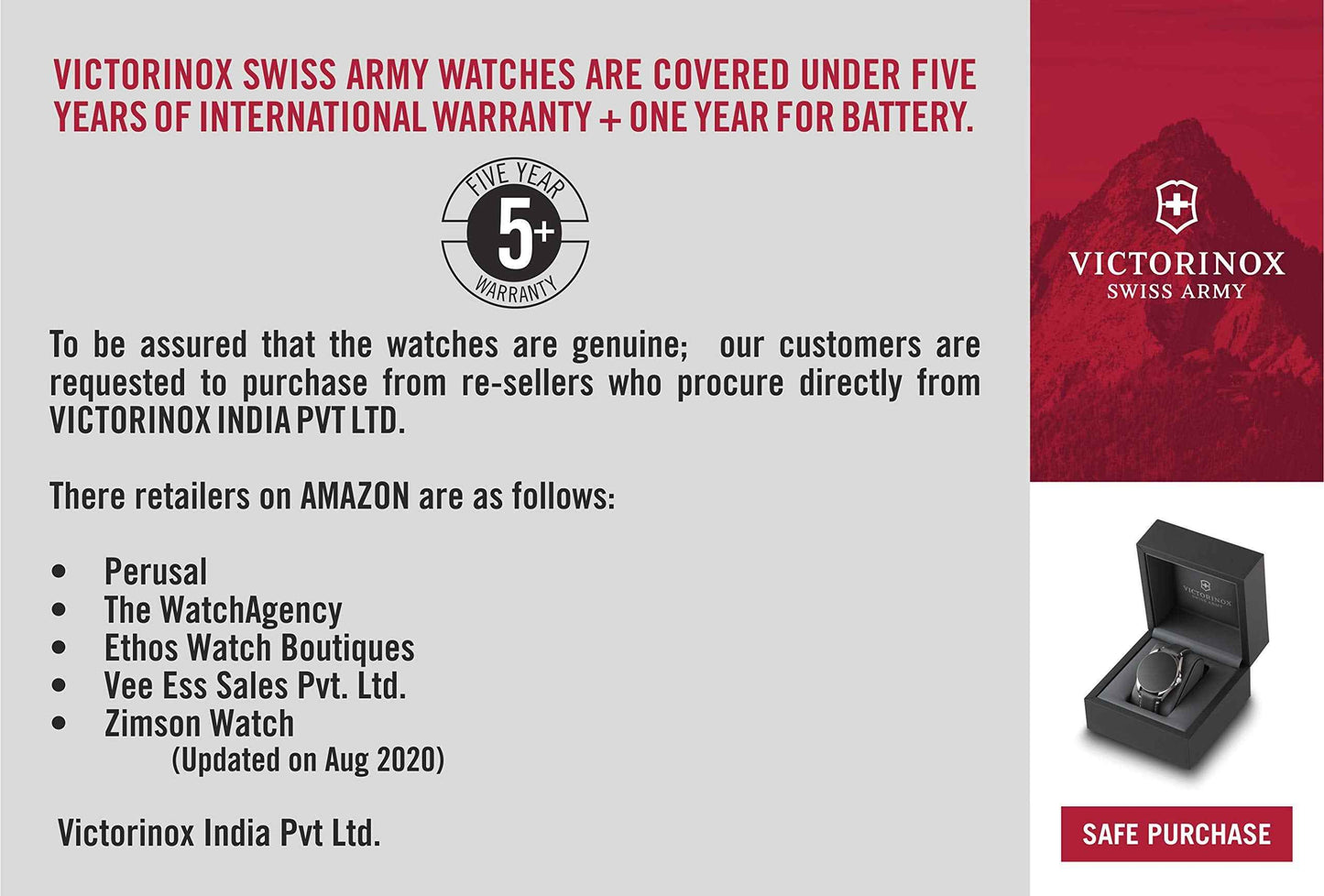 Victorinox FieldForce Chrono Analog White Dial 42mm Men's Watch SaumyasStore