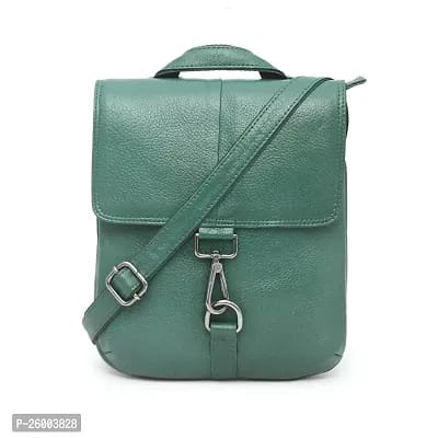 Stylish Brown Leather Solid Sling Bags For Women - SaumyasStore