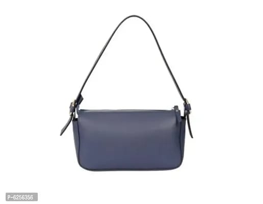 Elegant Faux Leather Self Pattern Shoulder Bags For Women - SaumyasStore