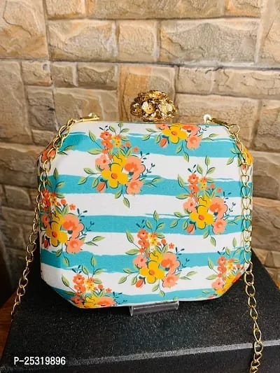 Stylish Red Colour Toffee Clutch Bags For Women - SaumyasStore