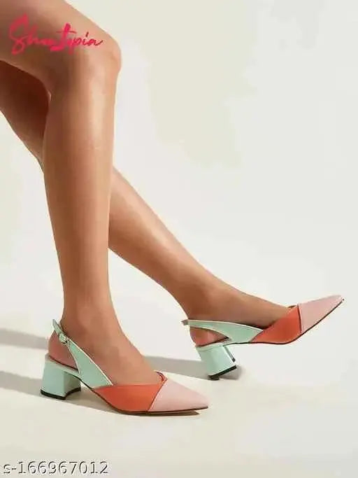 Women Cream Heels SaumyasStore