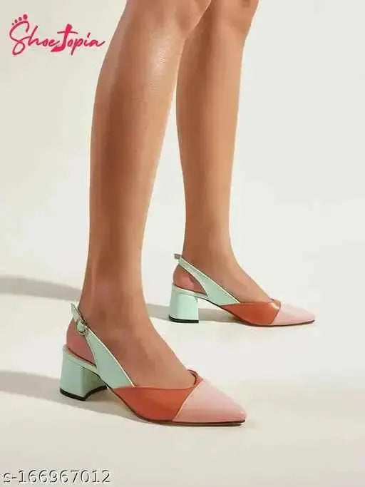 Women Cream Heels SaumyasStore