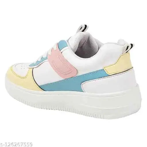 Women White Casual Shoes SaumyasStore