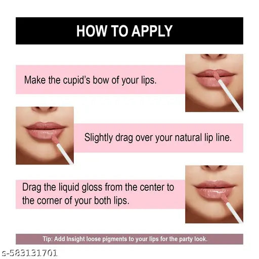 Insight Make-Up Essentials Long Wear Color Rich Lip Gloss 4ml-Luxe