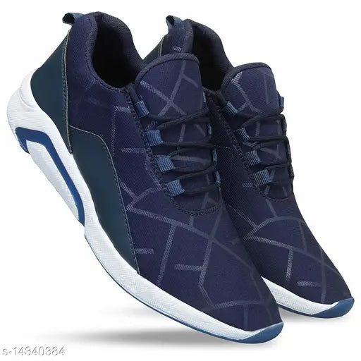Bersache Men Blue Sports Running Shoes
