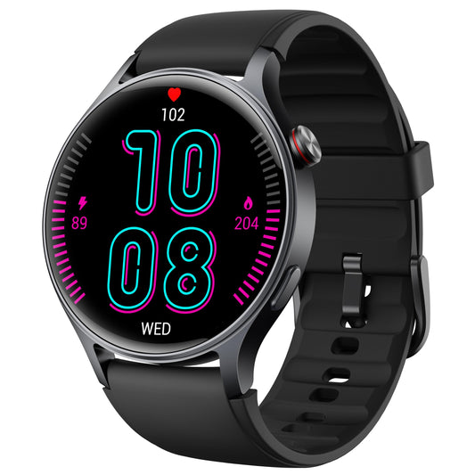aeac Smart Watch for Men Women, AMOLED Ultra-Clear Screen Fitness Trackers with Heart Rate/Sleep/SpO2 Monitor, Smartwatch for iPhone/Samsung/Android, 110+ Sport Modes Waterproof Reloj Inteligente SaumyasStore