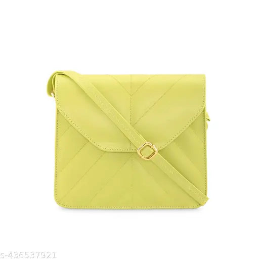 Fastrack Women's Sling Bag Celery Green