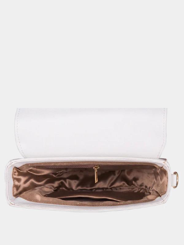 White Luxurious Sling Bag for Women - SaumyasStore