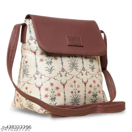 Zouk Taj Nakashi Flap Sling Bag