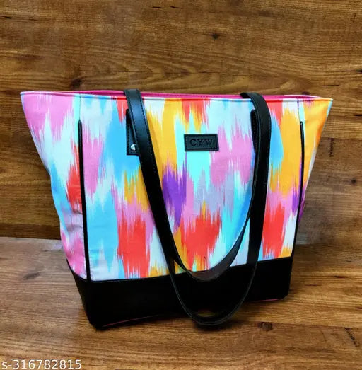 ZIPPERED PARTITION TOTE