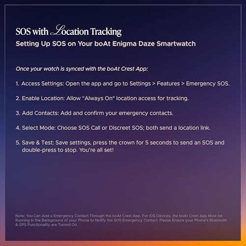 boAt Enigma Daze Women's Luxury Smart Watch w/ 1.3”(3.3cm) Luminous Display, Emergency SOS Live Location Sharing, Functional Crown, Watch Face Studio, QR Tray, BT Calling, HR & SpO2 (Cherry Blossom) SaumyasStore