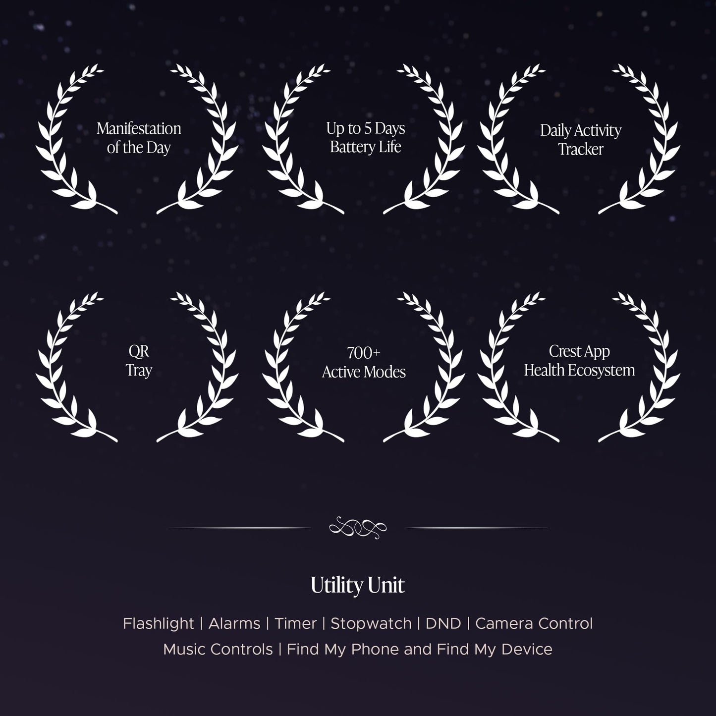 boAt Enigma Gem Women's Luxury Smart Watch w/ 1.19” (3.02cm) AMOLED Display, Emergency SOS Live Location Sharing, Watch Face Studio, QR Tray, BT Calling, 700+ Active Mode, HR & SpO2 (Rose Gold) SaumyasStore