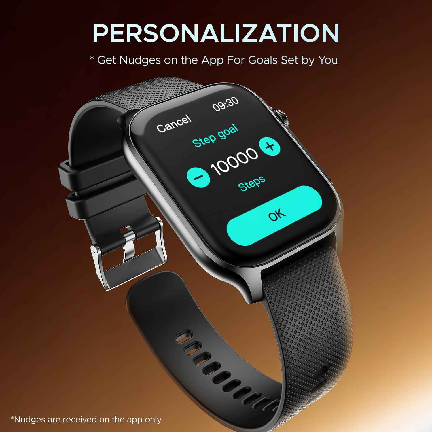 boAt New Launch Ultima Ember Smartwatch w/ 1.96” (4.97 cm) AMOLED Display, Functional Crown, 100+ Sports Modes, BT Calling, Camera & Music Control, IP68 Resistance, Custom Watch Faces (Bold Black) SaumyasStore