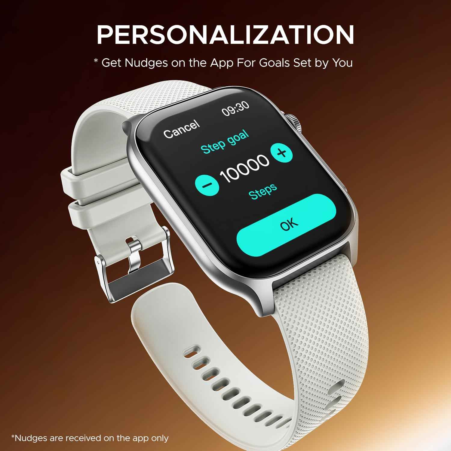 boAt New Launch Ultima Ember Smartwatch w/ 1.96” (4.97 cm) AMOLED Display, Functional Crown, 100+ Sports Modes, BT Calling, Camera & Music Control, IP68 Resistance, Custom Watch Faces (Silver Mist) SaumyasStore