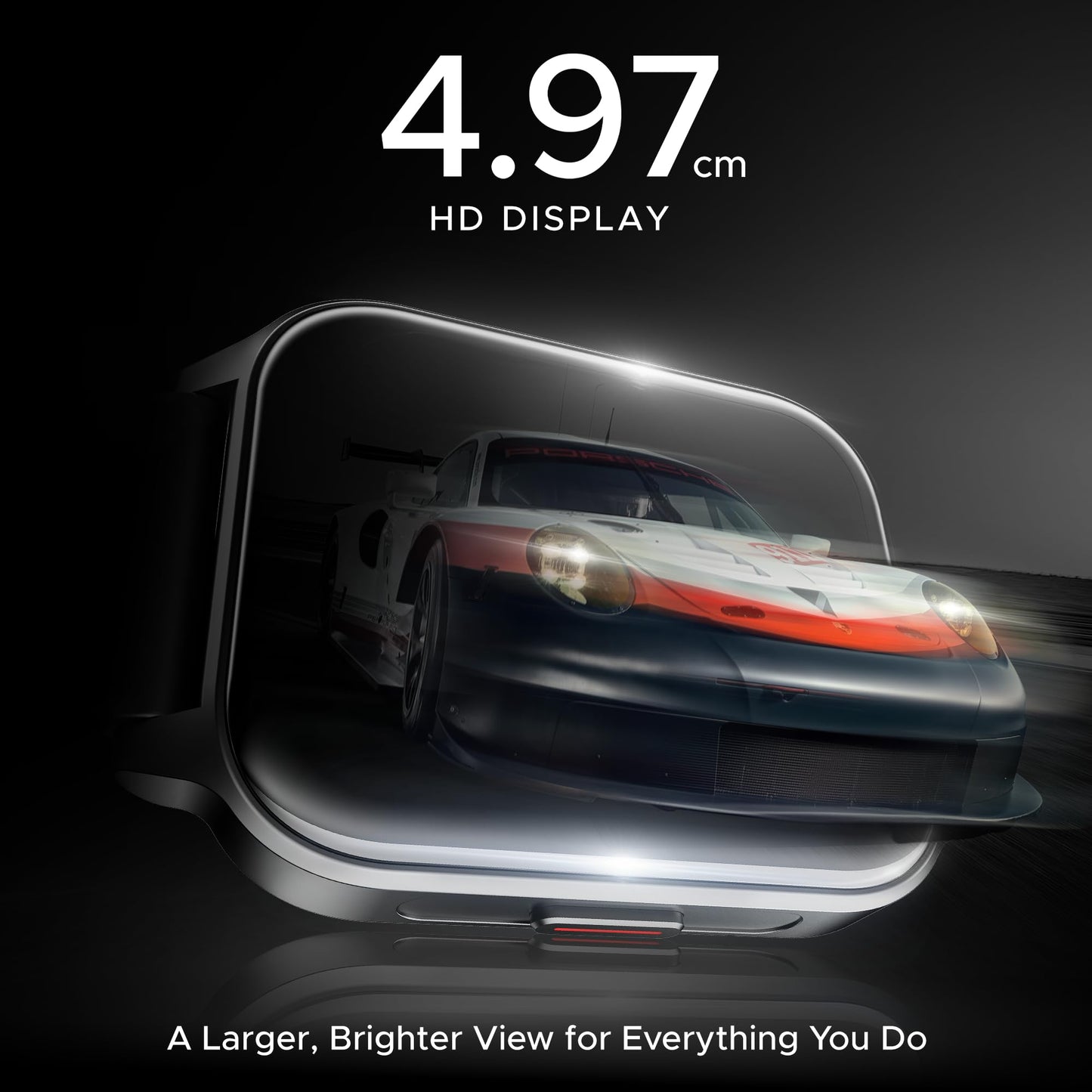 boAt Newly Launched Wave Call 2 Plus Smart Watch w/Bilingual Support (Hindi/English), 1.96”(4.97 cm) HD Display, BT Calling, 100+Sports Modes, Animated Watch Faces, Voice Assistant(Active Black) SaumyasStore