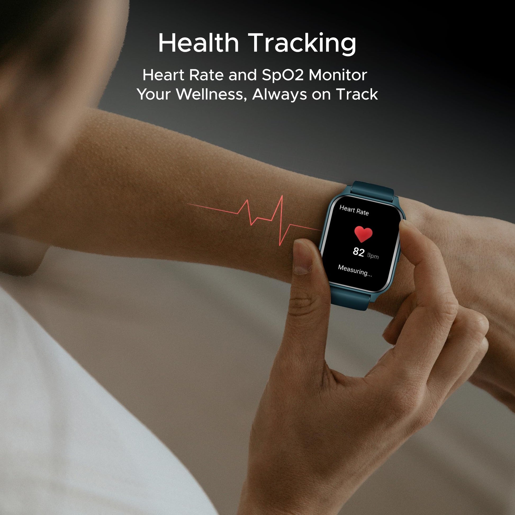 boAt Newly Launched Wave Call 2 Plus Smart Watch w/Bilingual Support (Hindi/English), 1.96”(4.97 cm) HD Display, BT Calling, 100+Sports Modes, Animated Watch Faces, Voice Assistant(Teal Blue) SaumyasStore