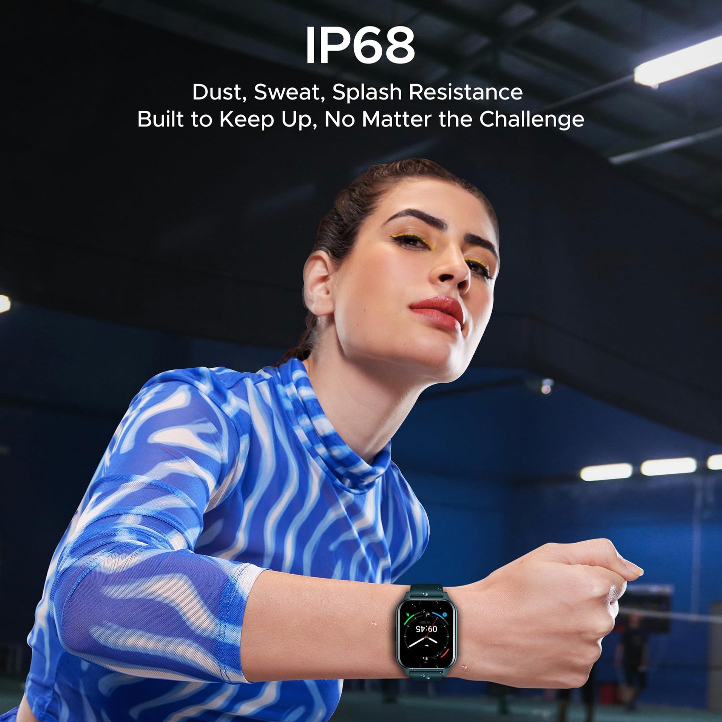 boAt Newly Launched Wave Call 2 Plus Smart Watch w/Bilingual Support (Hindi/English), 1.96”(4.97 cm) HD Display, BT Calling, 100+Sports Modes, Animated Watch Faces, Voice Assistant(Teal Blue) SaumyasStore