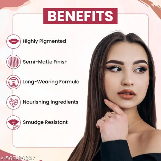 Longstay Powdery Mousse Semi Matte Lipstick Top Notch-01 light nude