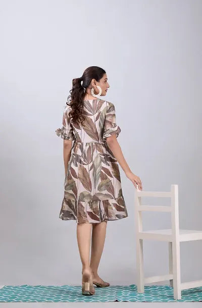 Stylish Multicoloured Georgette Dresses For Women