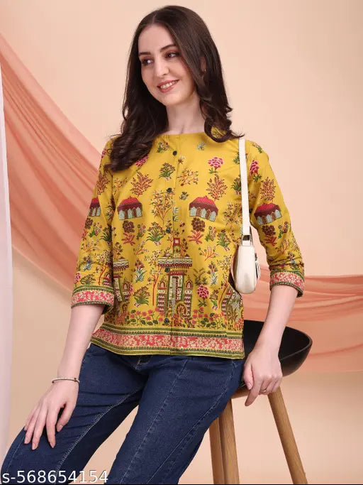 Kinjo women Printed Tops