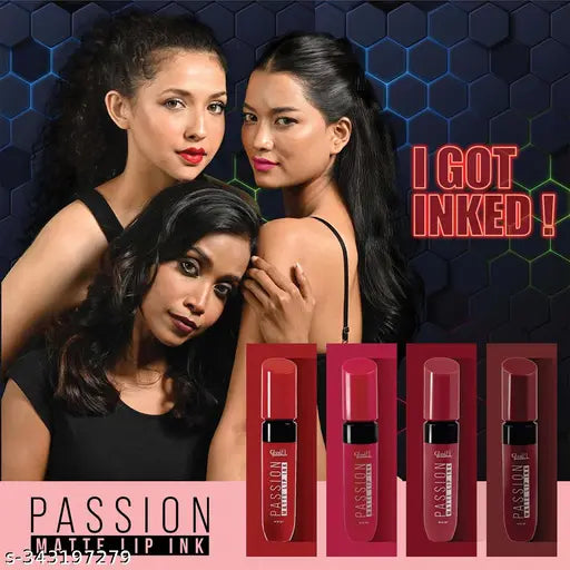 Glam21 Passion Matte Lip Ink | Upto 12-Hour Color Stay | Lightweight & Comfortable | Non-Sticky And Non-Drying - 09 Matte In Maroon,6gm