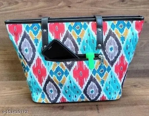 ZIPPERED Cross Body Bags & Sling Bags, Cross Body Bags // Women Multicolor Tote //  Girl's Handbag //  Women's Tote Handbag with Sling | Spacious, Latest and Stylish Hand Purse for Ladies | HandBag ideal for Office, Party & Travel