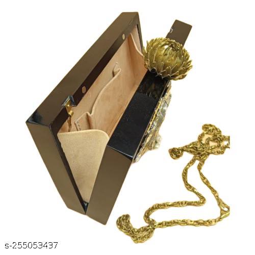 BEST INDIAN HANDICRAFT Designer Handbag Fashionable Unique Resins Clutch for Women With Unique Pattern Handmade Clutch Bag