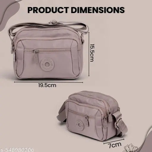 Crossbody Shoulder Bag for Women, Travel Handbag Messenger Purse, Sling Bags for Women, Mobile Cell Phone Holder Purse Wallet Durable Mini Shoulder Gift for Women, Adjustable Strap, Zipper Closure