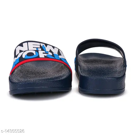Bersache Men Blue CasualCasual Slipper & Flipflop