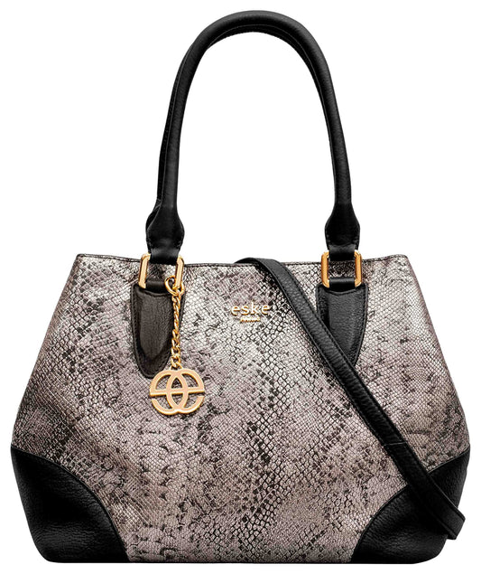eske Corine Handbag For Women (Black Cosmos) - SaumyasStore