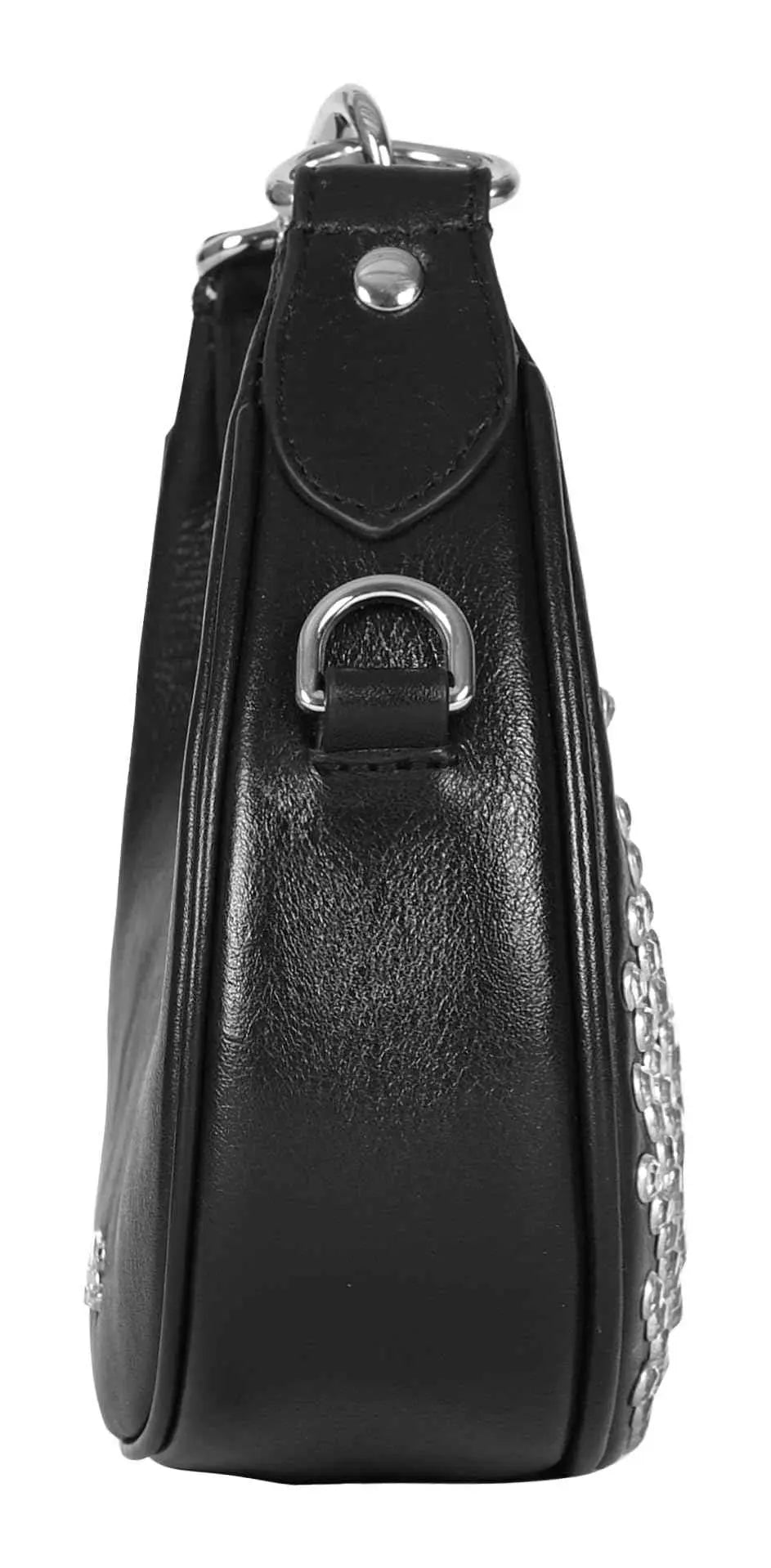 eske Dona Genuine Leather Half Moon Bag Half Moon Hobo Style SaumyasStore