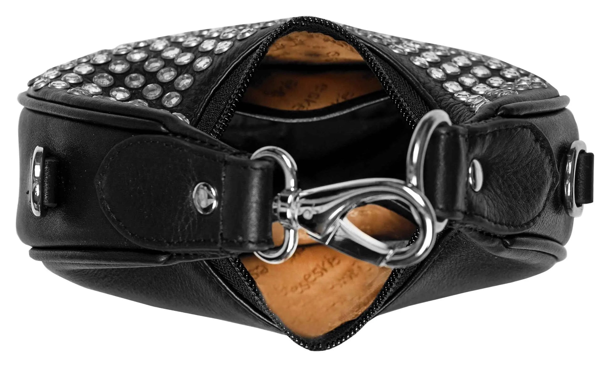 eske Dona Genuine Leather Half Moon Bag Half Moon Hobo Style SaumyasStore