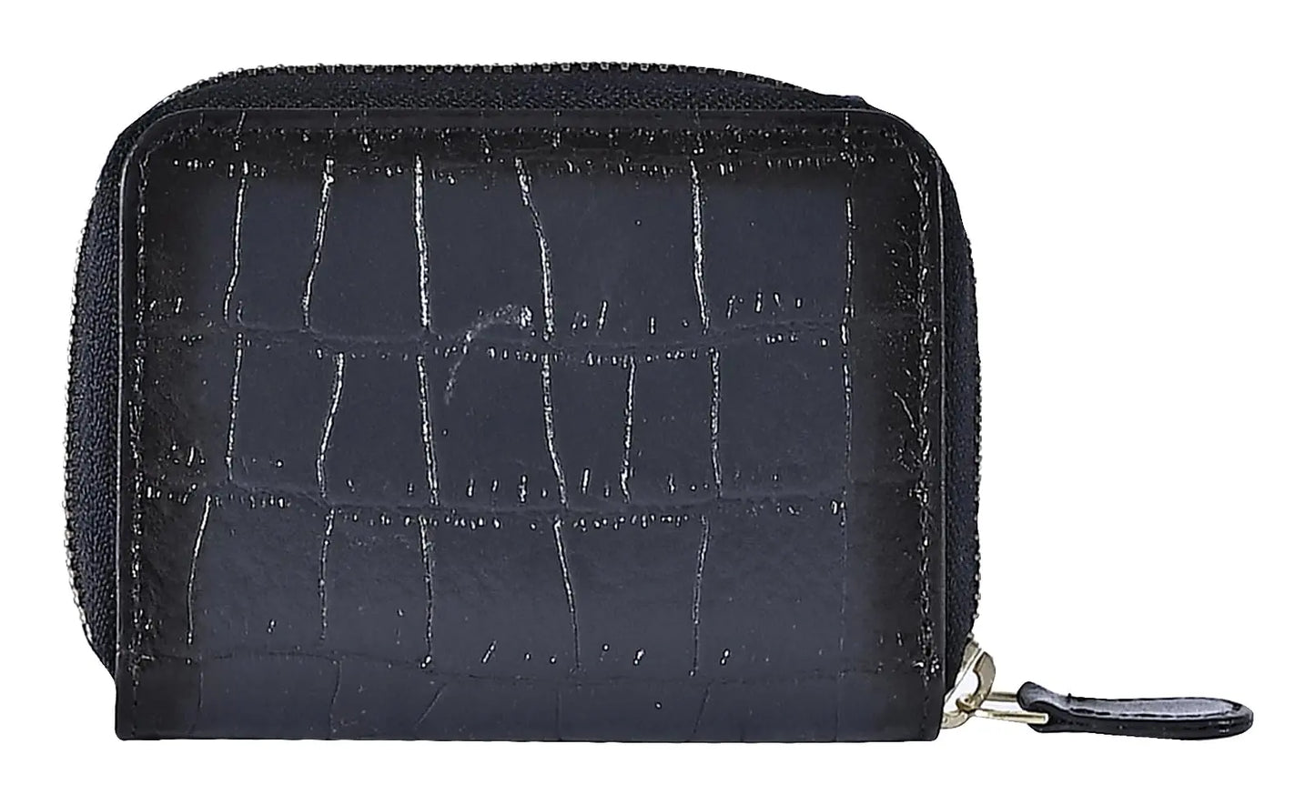 eske Eva - Tri Fold Wallet - Genuine Quilted Leather - Holds Cards, Coins and Bills - 8 Card Slots - Compact Design - Pockets for Everyday Use - Travel Friendly - Water Resistant - for Women SaumyasStore