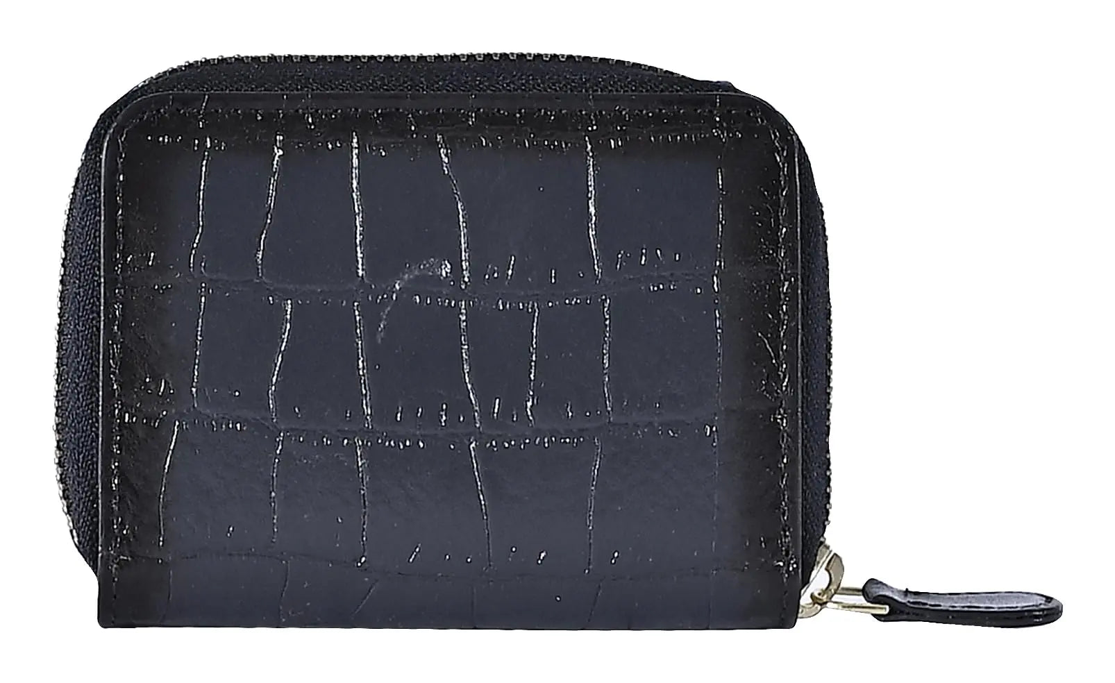 eske Eva - Tri Fold Wallet - Genuine Quilted Leather - Holds Cards, Coins and Bills - 8 Card Slots - Compact Design - Pockets for Everyday Use - Travel Friendly - Water Resistant - for Women SaumyasStore