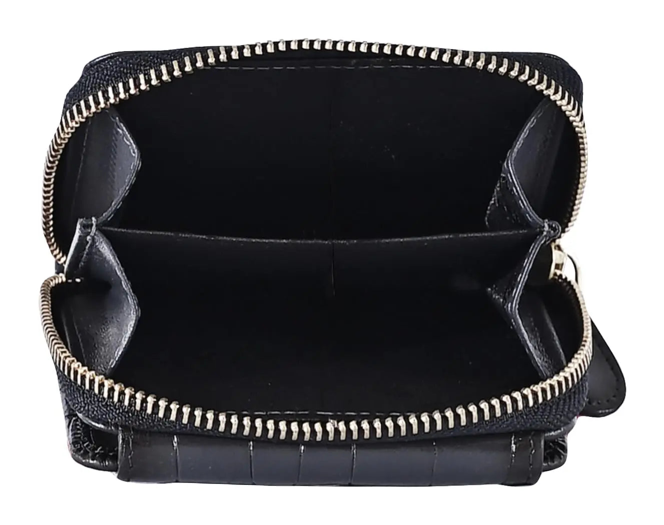 eske Eva - Tri Fold Wallet - Genuine Quilted Leather - Holds Cards, Coins and Bills - 8 Card Slots - Compact Design - Pockets for Everyday Use - Travel Friendly - Water Resistant - for Women SaumyasStore