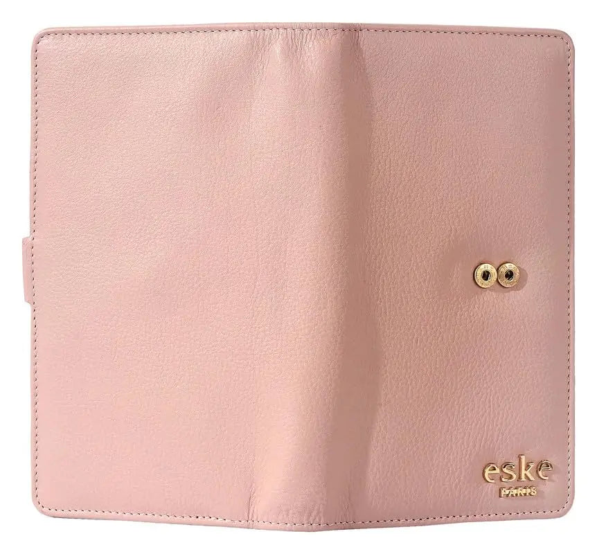 eske Greta Genuine Leather Women's Two Fold Wallet - 8 Card Holders - Spacious Compartment -Zipper Closure SaumyasStore