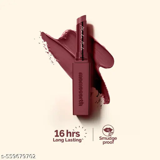 Mamaearth Luxe Matte Long Stay Lipstick 06 Mocha Nude 2g