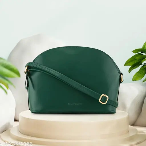 Fastrack Malachite Green Casual Sling Bag for Women