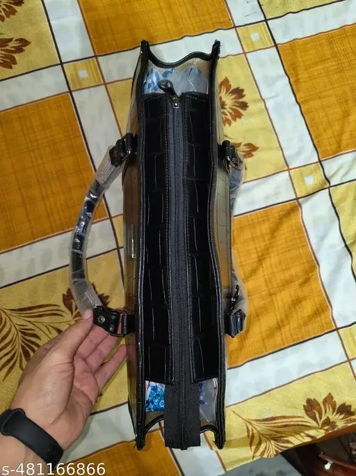 LEATHER HANDBAG OFFICE HANDBAG FOR WOMEN PREMIUM QUALITY TOTE BAG FOR LADIES WITH TWO HANDLES AND SHOULDER STRAP FASHIONABLE CARRYBAG BIG LARGE CAPACITY